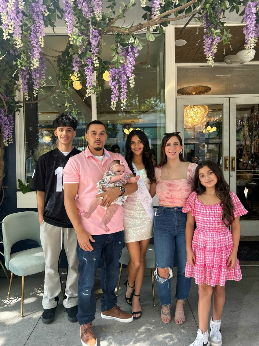 Danielle and her beautiful family