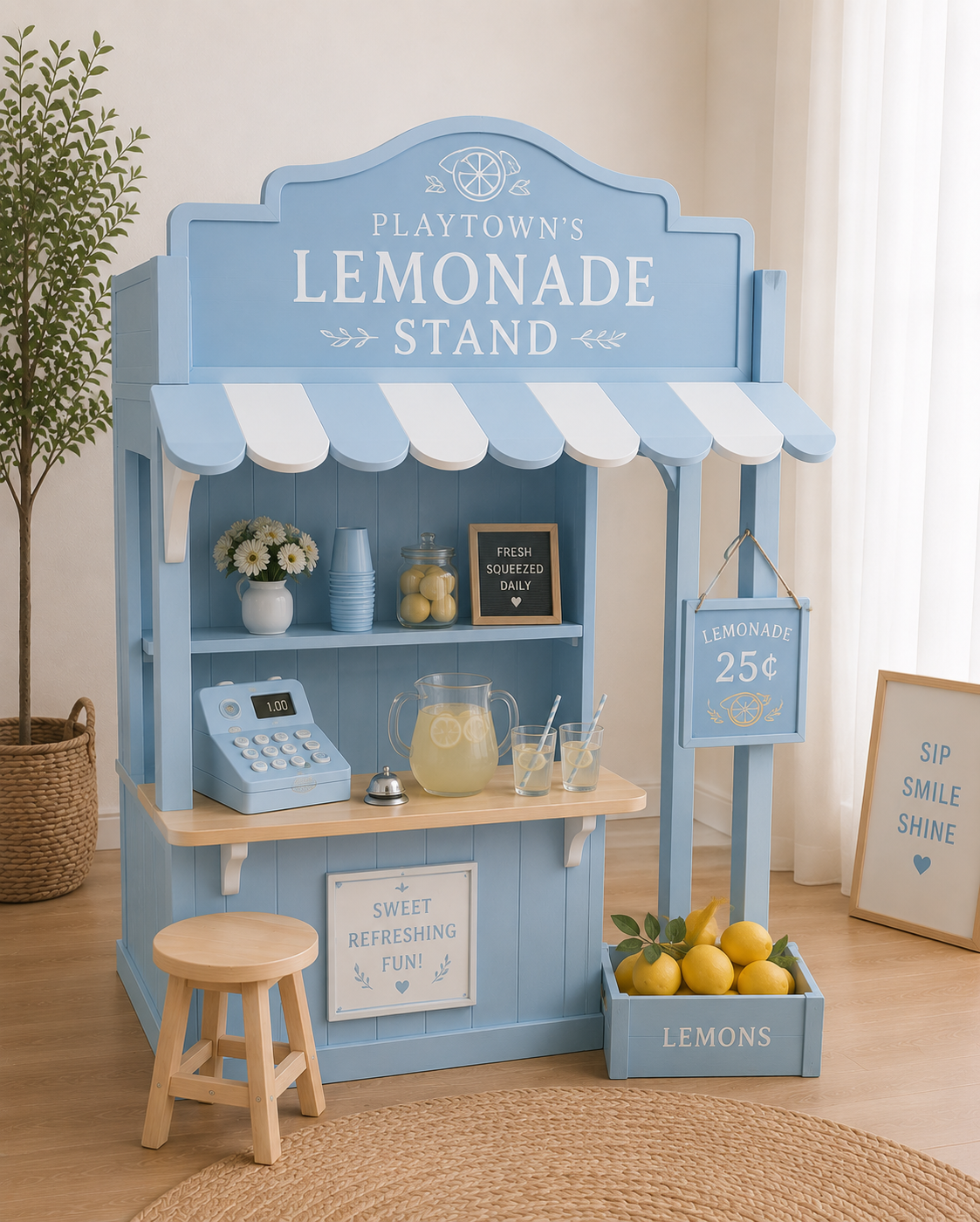 Blue Grocery / Lemonade playhouse